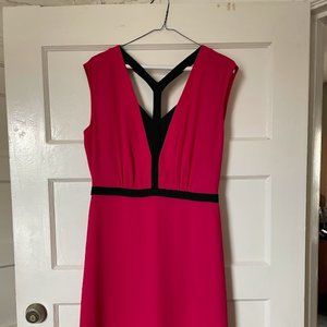 BCBGMaxAzria Katryn Dress- Fuchsia
